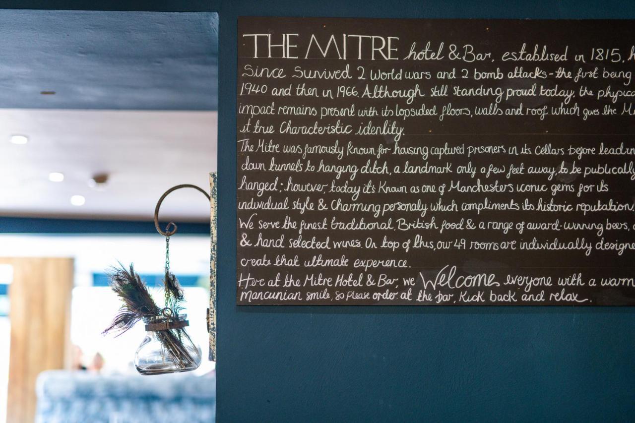 Mitre Hotel Manchester City Centre İç mekan fotoğraf